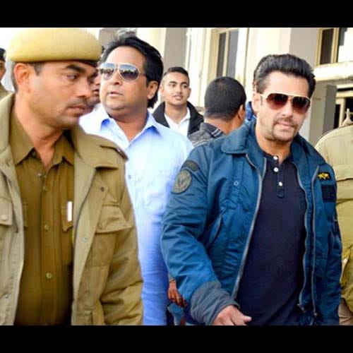know how many times salman has faced jail in controversial cases