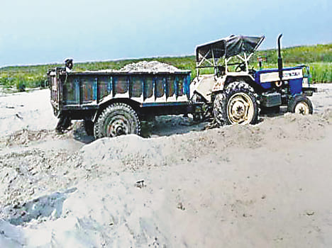 mining at yamuna in century area
