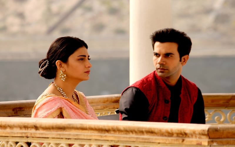 actress shruti and rajkumar rao in lucknow