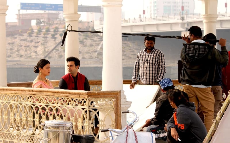 actress shruti and rajkumar rao in lucknow