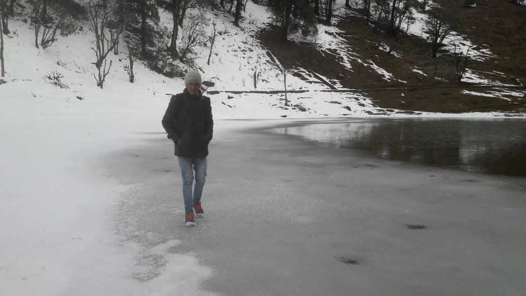 thamari kund lake freeze in pithoragarh