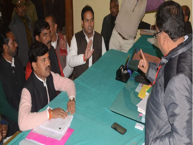SP candidateJugendra hot talk of RO