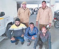 sonipat, The lawsuit filed by selling stolen car, three arrested, including the owner