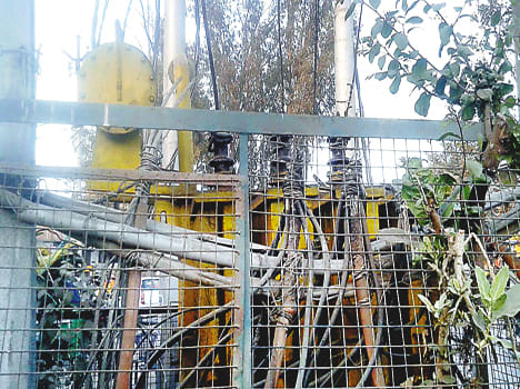 Funka transformer, power cuts in several localities