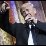 Trump's arrival would raise the hackles of the Indian students?