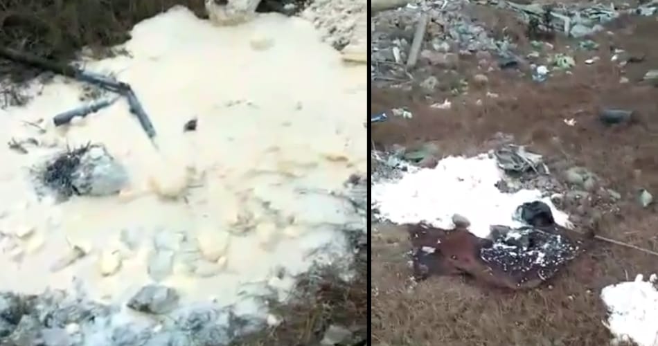 400 kg ghee floated in severage at rohtak of haryana
