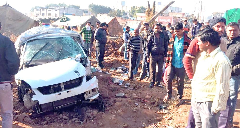 Two Killed in Car Accident at Baddi.