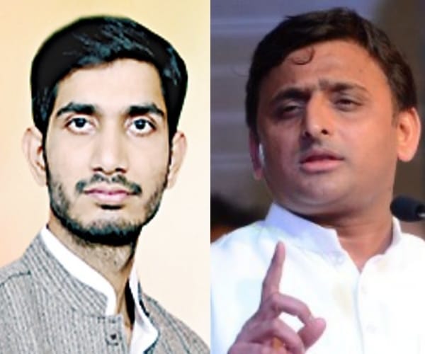 shivpal son supports akhilesh yadav.