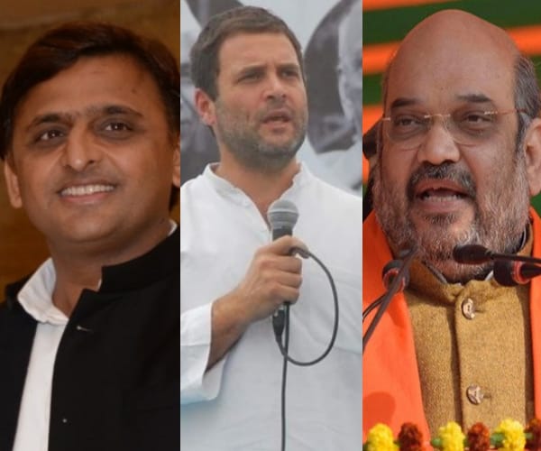 tough competition between sp and bsp in first face election