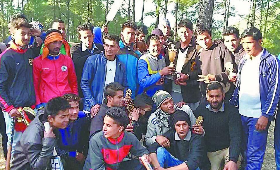 Dhuruli cricket team won the competition