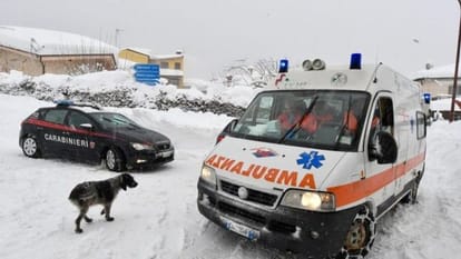 Avalanche in Italy, 30 missing, many buried in snow