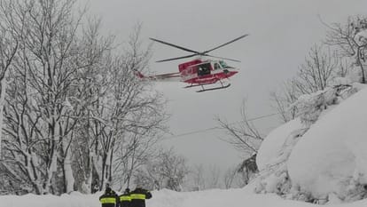 Avalanche in Italy, 30 missing, many buried in snow