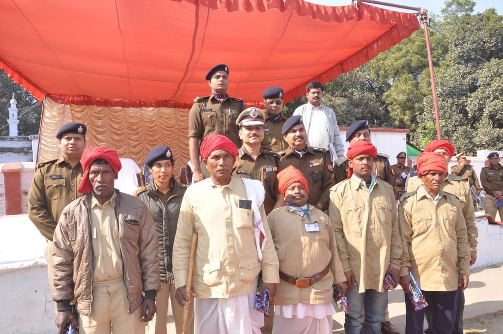 Honour of village Guard 