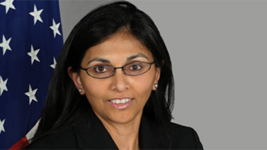  nisha biswal controversial statment to donald trump 