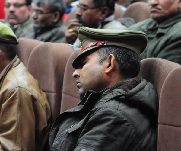 UP police election prepration.