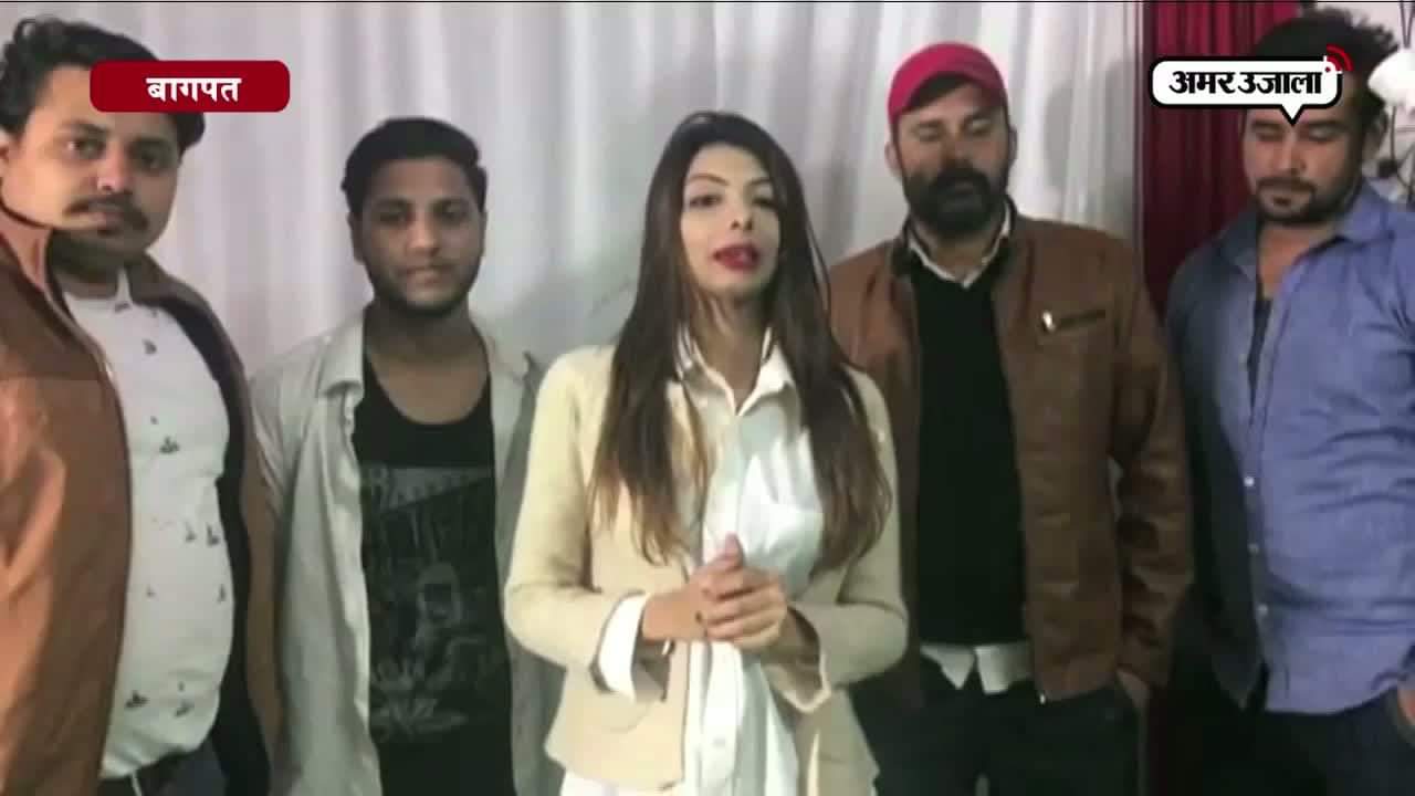 देहाती गानों की शूटिंग