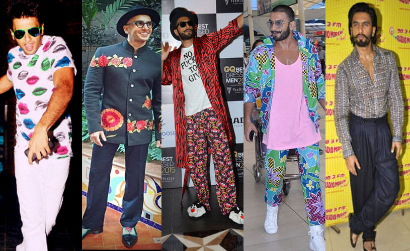  Weirdest Dressing Sense Of Ranveer Singh