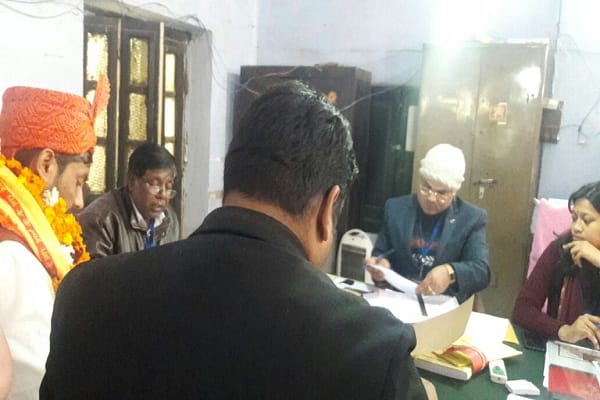 Fourth day of nomination of BJP Entry