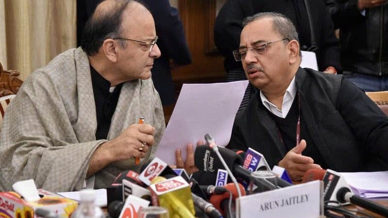 key persons who helped jaitely to finalise his budget speech