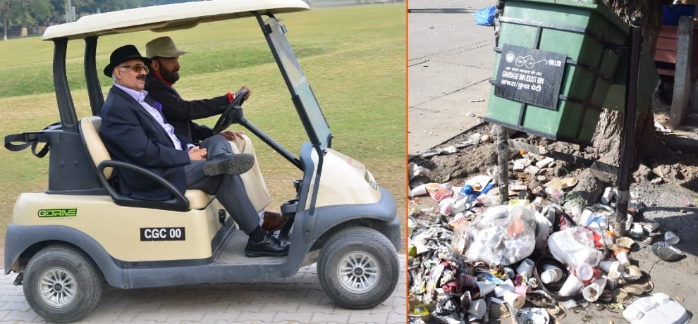 Badnaur becang angry to see the garbage and mess