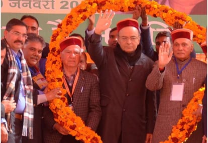 Arun Jaitley Target CM Virbhadra Singh on Currption Case.