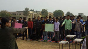 Annual Sports Festival was launched, administered oath