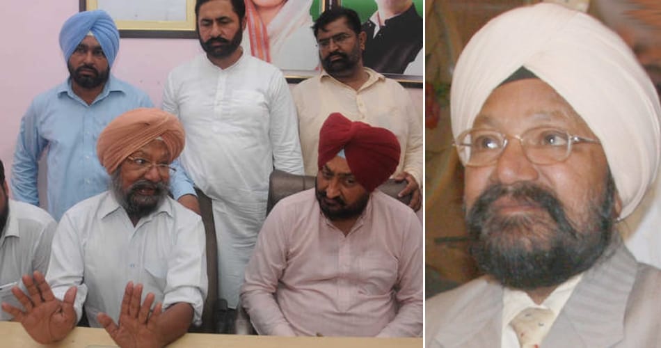 formar congress mla makhan singh passes away at bathinda, was in coma since many times