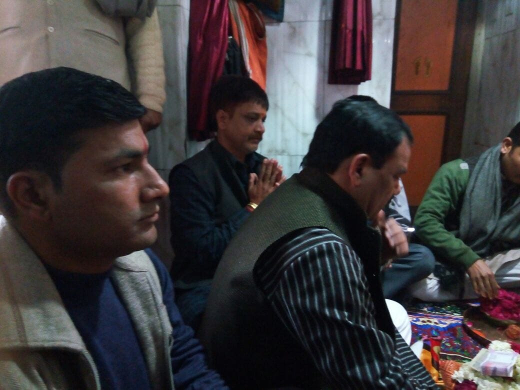 harak singh rawat went chandi devi temple