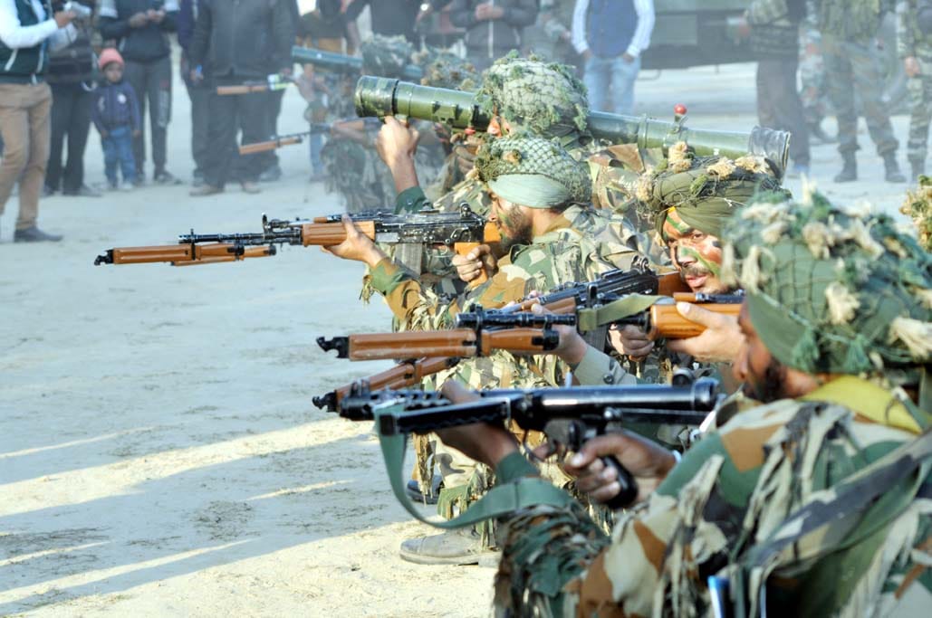 indian army will be built firing range on lac