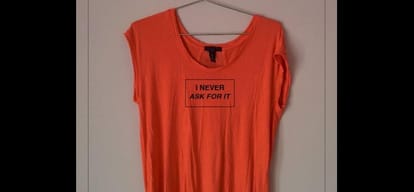  in these clothes sexual assualt happened