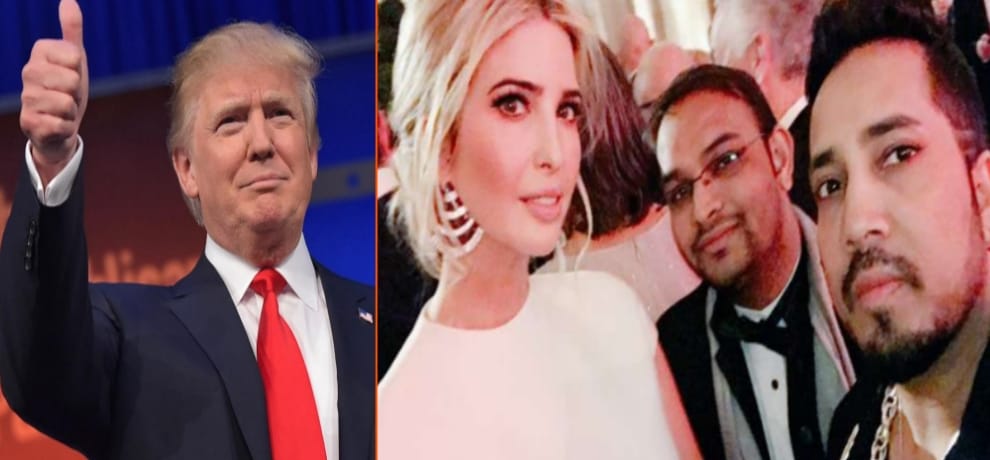 Mika singh arrived in Trump's dinner party, Photos viral on social media