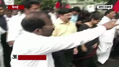 DMK PRESIDENT RELEASED AFTER A SHORT ARREST  