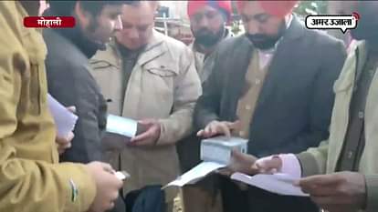 95 lakh cash recovered during patrolling from car in mohali
