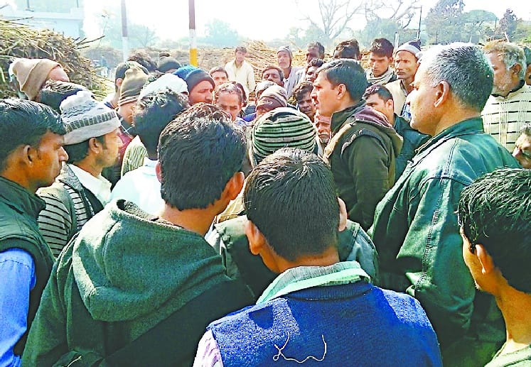 Farmer beaten
