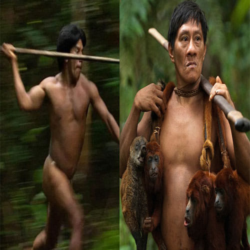 Tribals In South America Wears No Cloth And Live In complete Isolation
