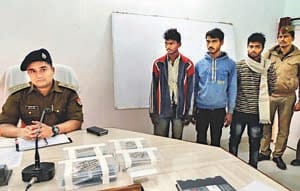 police arrested bikers gang in belha