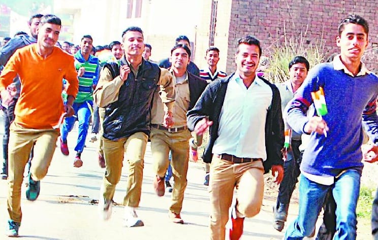 Cadet rushed with tricolor