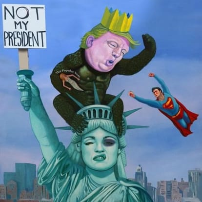 there is the challenge in front of Trump as a president 