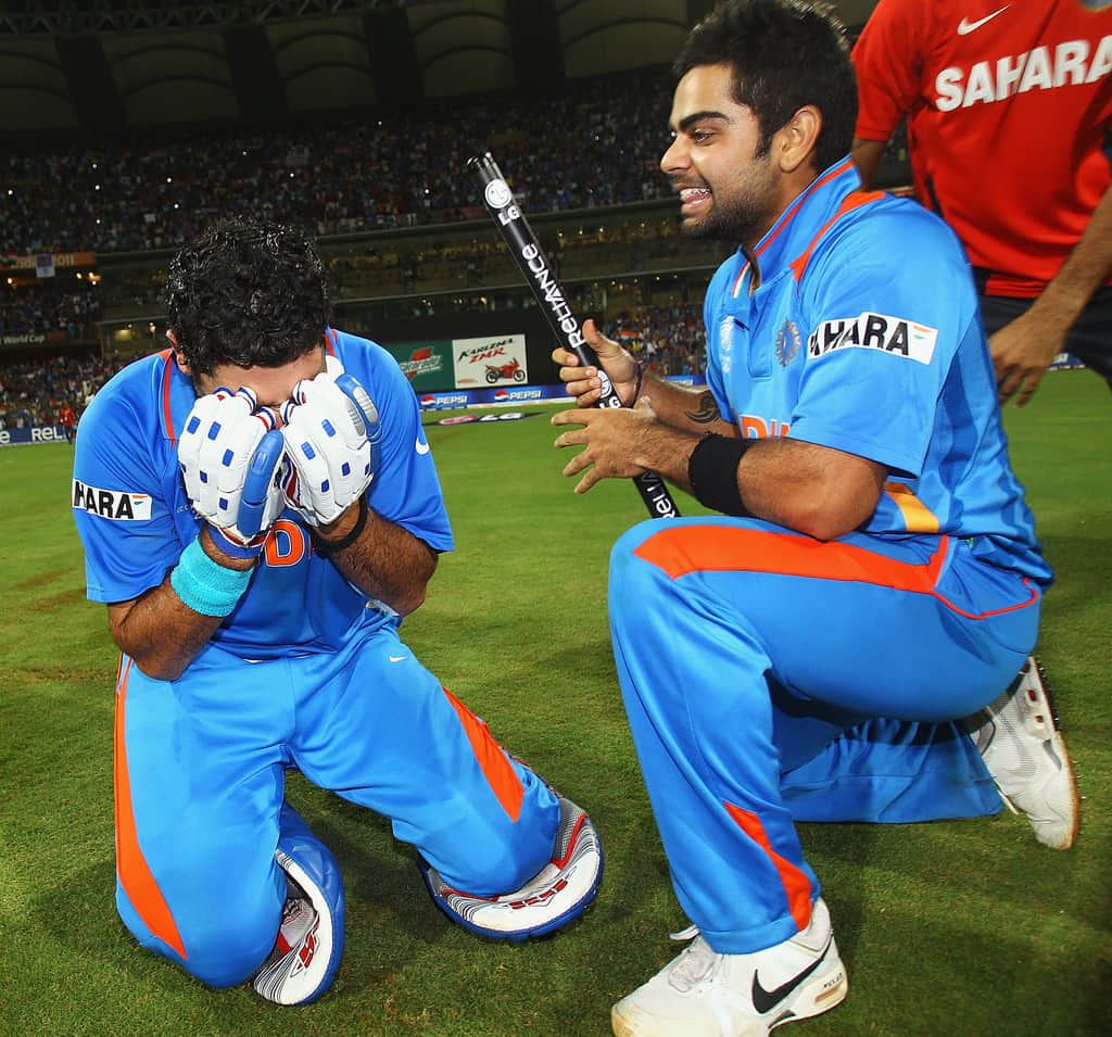 Virat Kohli thanks Yuvraj singh for his wishes on his 31st birthday