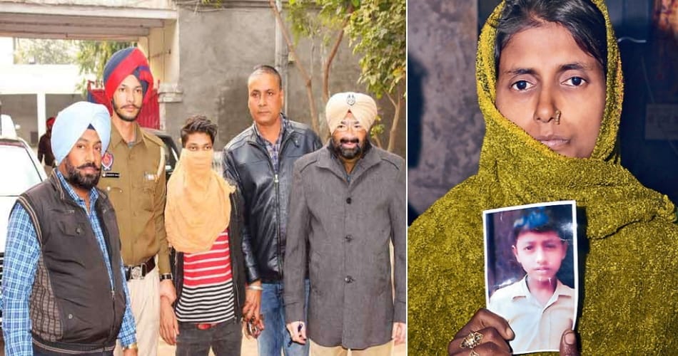 9 yeard old child killed at ludhiana of punjab, 16 year boy arrested