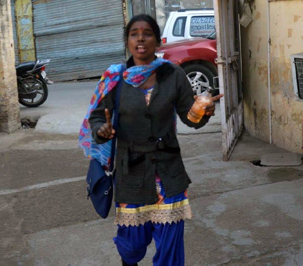 Lady attempt suicide at the front of police station, ambala news 