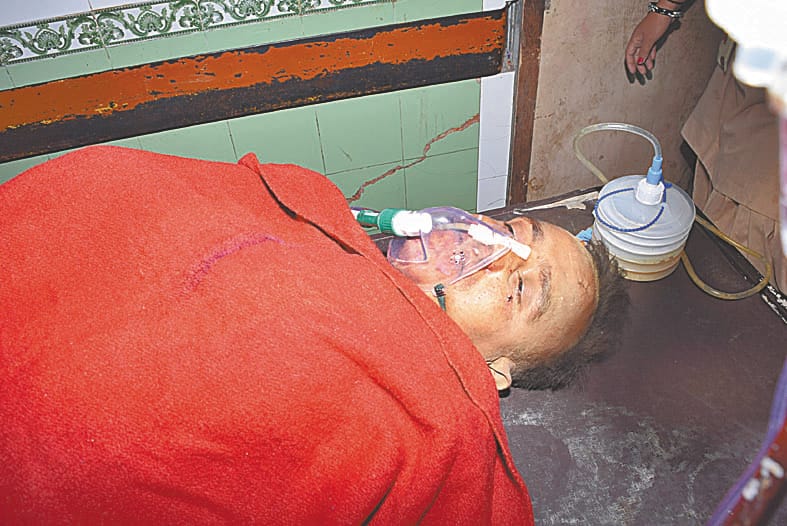 Attacked with a knife, robbed the driver on the road, post-charge brought PGI, crime in rohtak