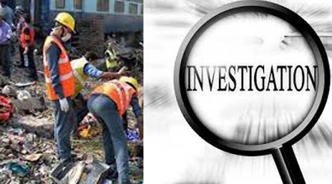 rajus house searched for clues to train collision