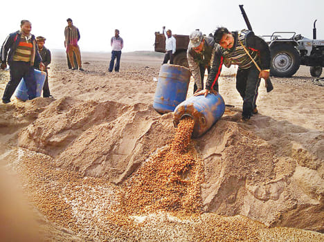 Police recovered 4384 liters Liquor 