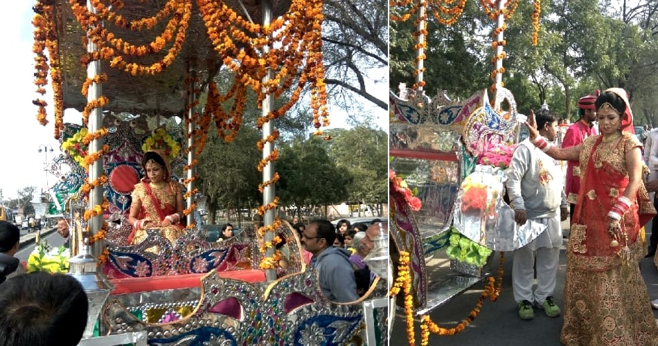 Unique marriage, bride brought Barat, marriage without dowry