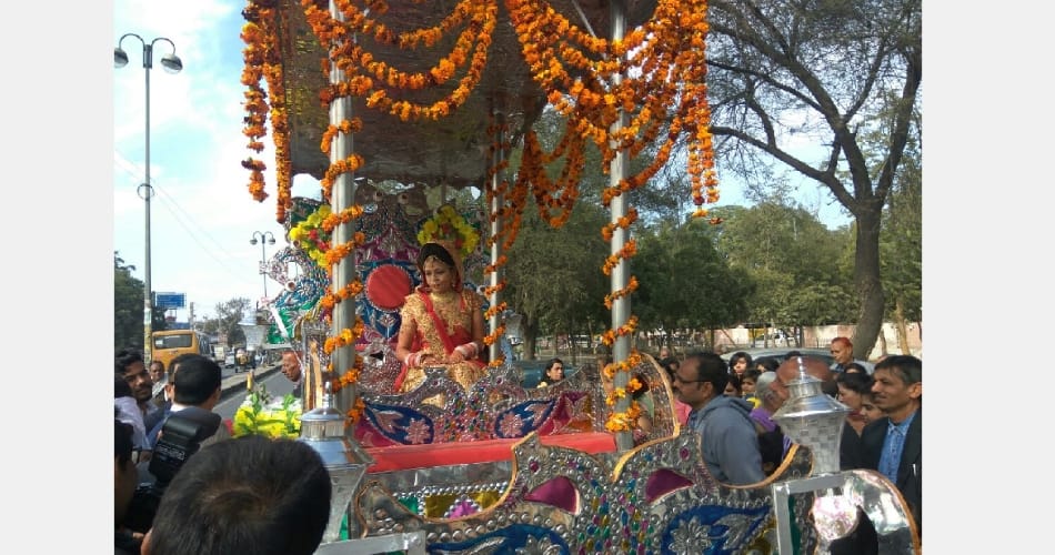 Unique marriage, bride brought Barat, marriage without dowry