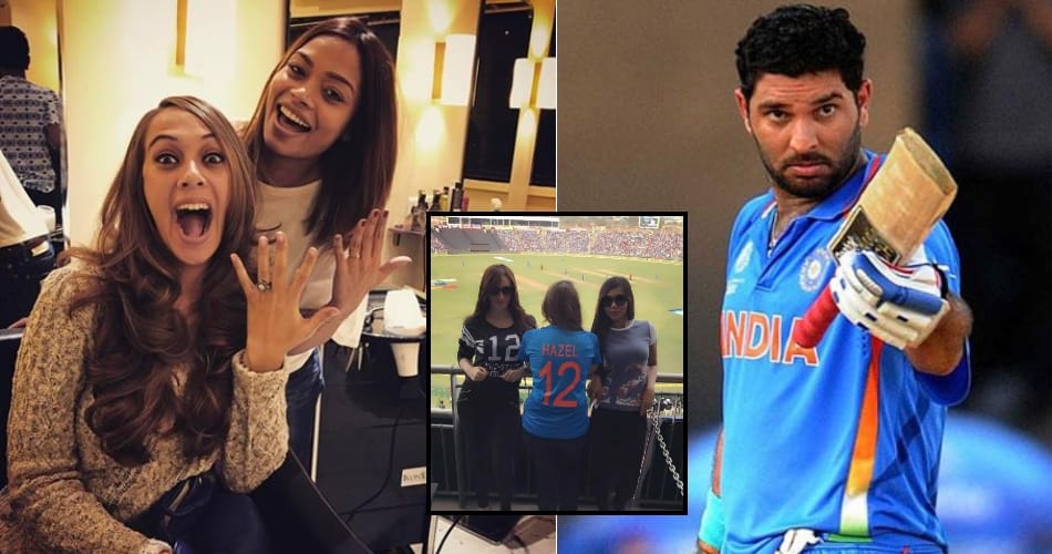 Yuvraj singh wife hezel keech gave him new name