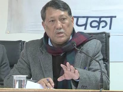 chief secretary vineet chaudhary meets with VC Pharka