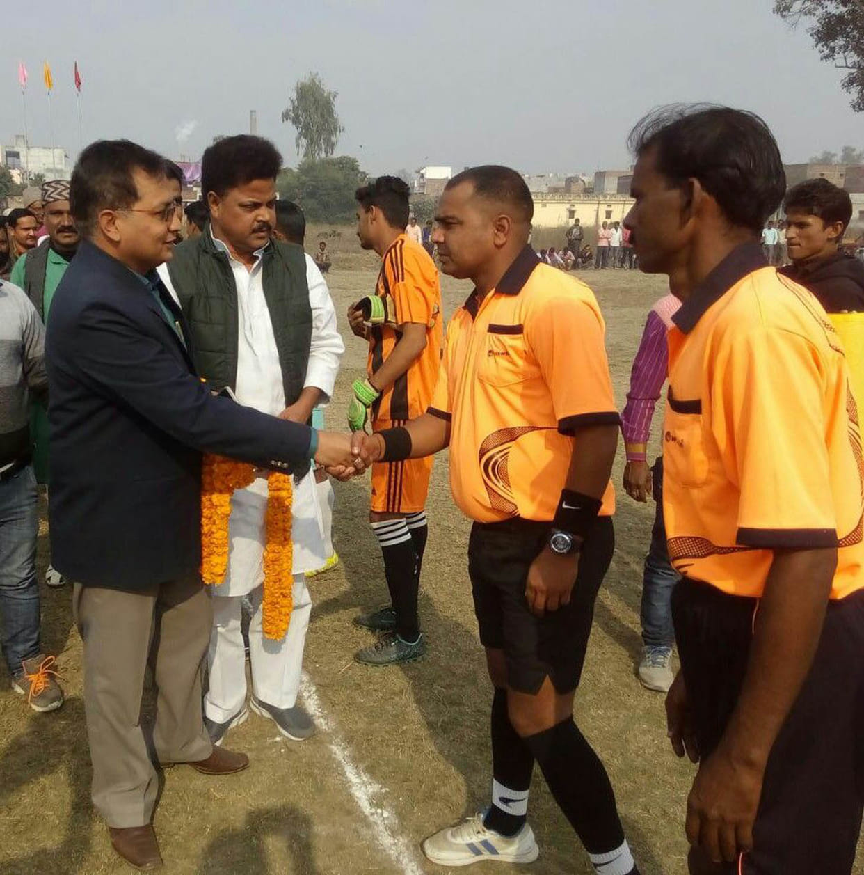 Lunbni team won the match