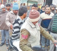 Chittr parade, of manipulating, those students, girls, fatehabad news